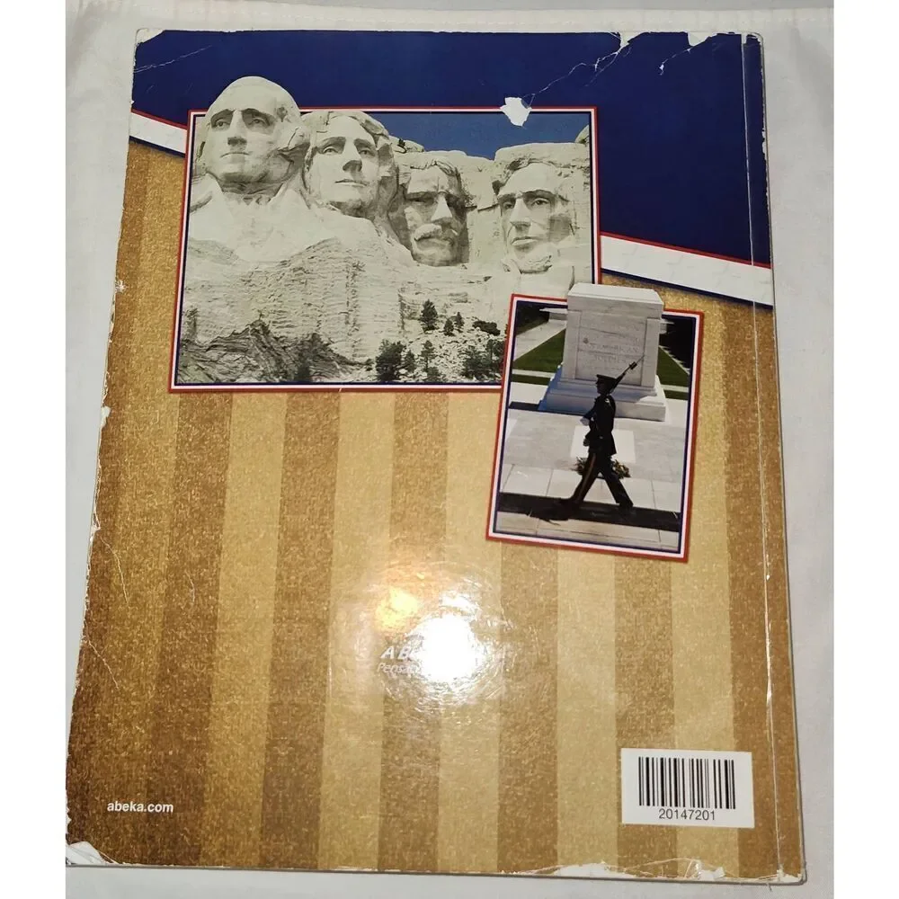 Lot of 3 Abeka 8th grade 3rd Ed. America Land I Love Textbook/Answer Key/test ke